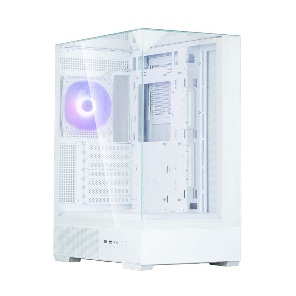 Obudowa P40 Prism Mid-Tower Szklo Hartowane Biala