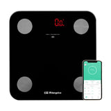 Báscula De Baño Orbegozo Pb 3000 Pantalla Lcd Calcula 13 Parametros Superficie Cristal  Hasta 180kg Precisión 100g