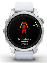 Garmin Epix Pro (Gen 2) Ed. Standard White Smartwatch 47mm