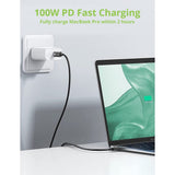 Techly Icoc Musb40-Cmcm08 Cable Usb 4.0 Usb-C A Usb-C Thunderbolt 4 Pd M/M 80cm