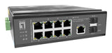Levelone Indumr.Poe+Switch 8x2.5g Poe 2x1g 10g Sfp+Uplinks