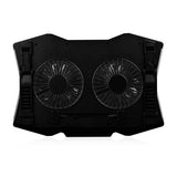 Soporte De Refrigeración Para Portátil Negro Modecom Cf18 Rgb Silent Fan
