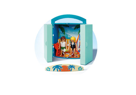 EAN 4008789056412 - Playmobil FamilyFun Surf Shop Play Box imagen 3