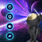 Extralink Home Astronauta Black Projektor Gwiazd 04