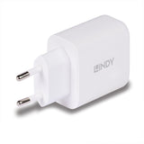 EAN 4002888734288 - Lindy 73428 cargador de dispositivo móvil Universal Blanco Corriente alterna Carga rápida Interior imagen 2