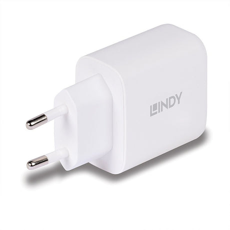 EAN 4002888734288 - Lindy 73428 cargador de dispositivo móvil Universal Blanco Corriente alterna Carga rápida Interior imagen 2
