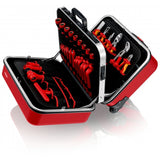 EAN 4003773084341 - Knipex 98 99 15 caja de herramientas Negro, Rojo Acrilonitrilo butadieno estireno (ABS), Aluminio imagen 6