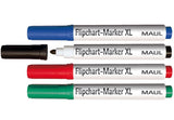 Maul Flipchartmarker Rundspitze 2,0-2,5mm 4er Set