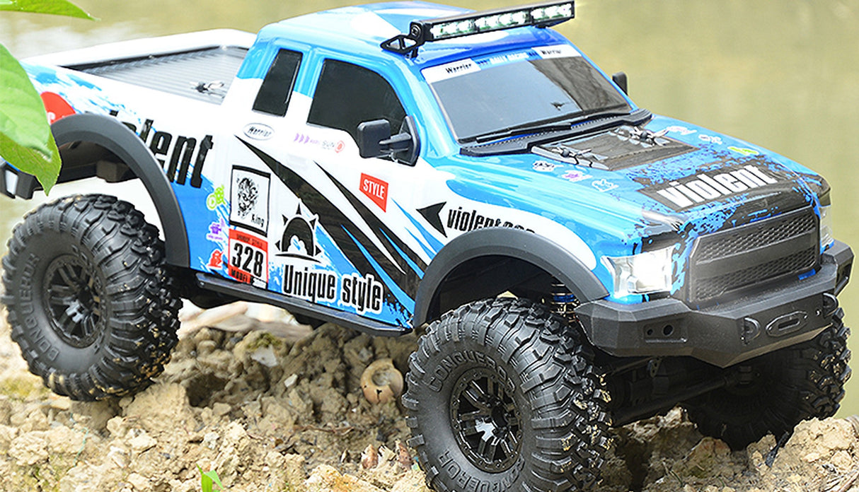 Amewi Rc Auto Dirt Pickup Crawler Liion 1500mah Azul /8+