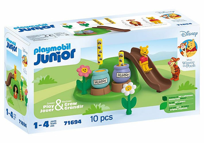 Playmobil Junior: Disney Winnie The Pooh & Tigger Jardín De Abejas