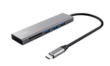 EAN 8713439241914 - Trust Halyx USB 3.2 Gen 1 (3.1 Gen 1) Type-C 104 Mbit/s Aluminio imagen 1