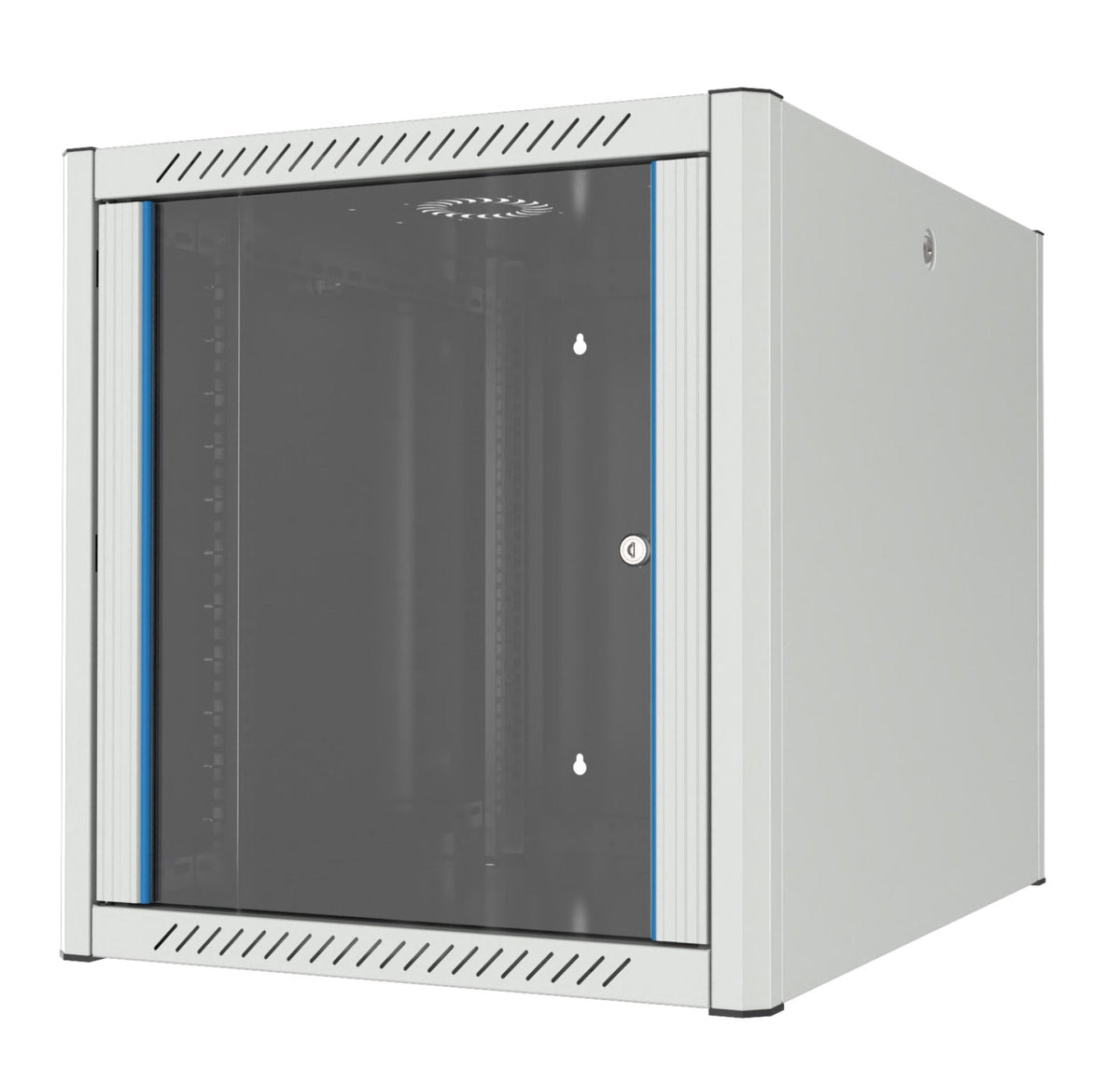 Efb Electronics 19inch Wall-Mounted Enclosure 16u Depth 800 Mm Pre-Assembled Ral7035