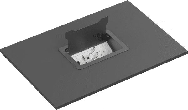 Vision Tc3 Surrtb Organizador De Cables Escritorio Caja De Cables Negro, Blanco 1 Pieza(S)