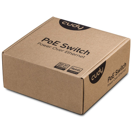 EAN 6971690790998 - Cudy GS1005P switch Gigabit Ethernet (10/100/1000) Energía sobre Ethernet (PoE) Gris imagen 5