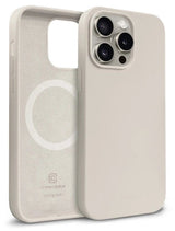 Crong Color Cover Magnetic - Etui Iphone 15 Pro Magsafe (Kamienny Bez)