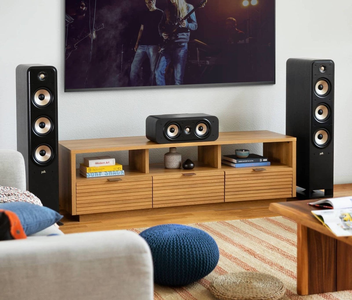 Polk Signature Elite Es60 Negro Sistema De Altavoces Hi-Res / Altavoz De Pie (2)