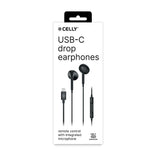 Wired Drop Stereo Earphones Usb-C