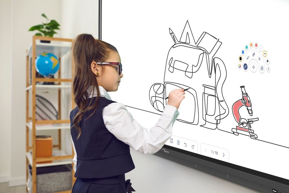 Monitor Interactivo Optoma 5862rk+ 86"