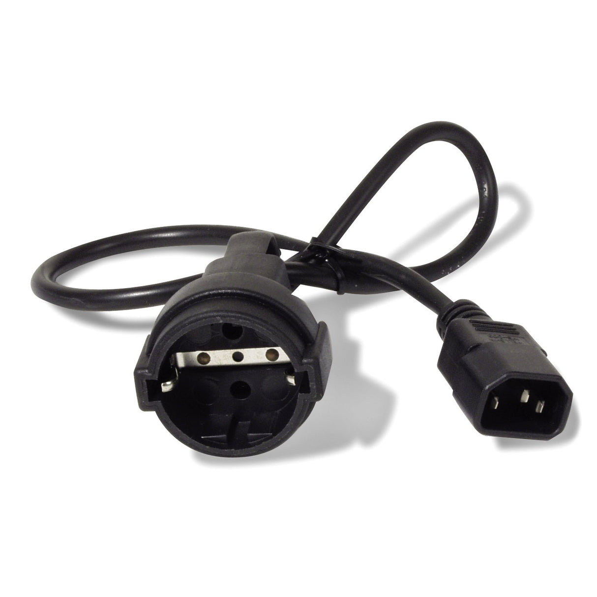 EAN 0731304198758 - APC AP9880 cable de transmisión Negro 0,6 m C14 acoplador CEE7/7 imagen 2