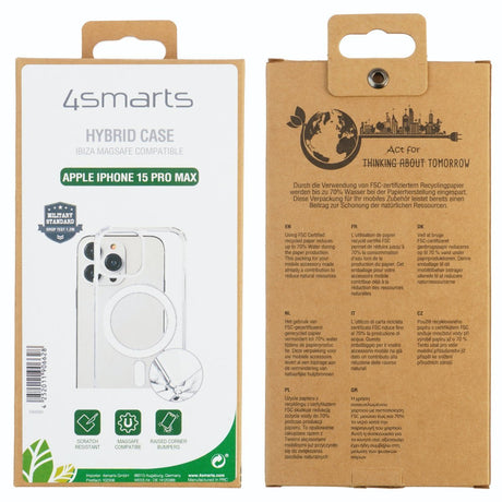 EAN 4252011906635 - 4smarts Ibiza funda para teléfono móvil 17 cm (6.7") Carcasa rígida Transparente imagen 8