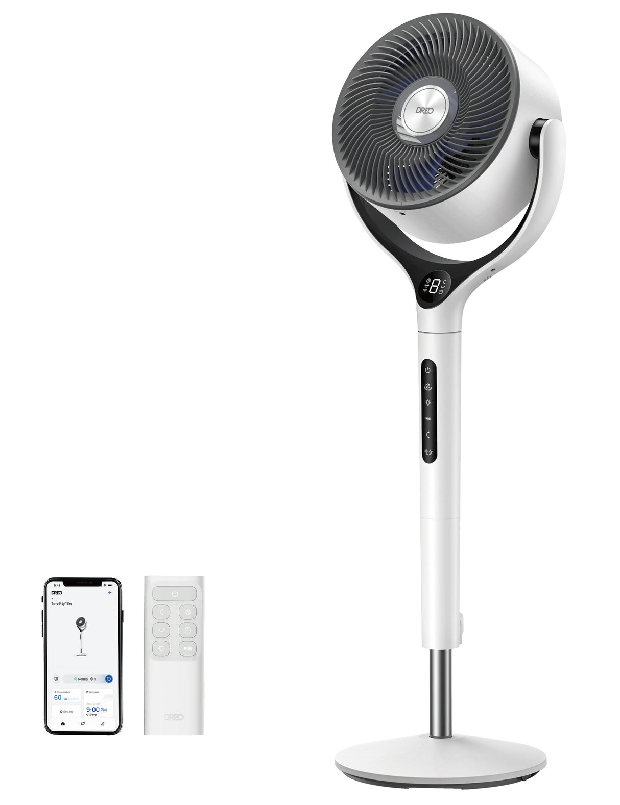 EAN 0810181282696 - Dreo DR-HPF025S ventilador Blanco imagen 1