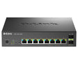 EAN 0790069473746 - D-Link DMS-1250-10SPL Gestionado L2/L3 2.5G Ethernet (100/1000/2500) Energía sobre Ethernet (PoE) Negro imagen 1