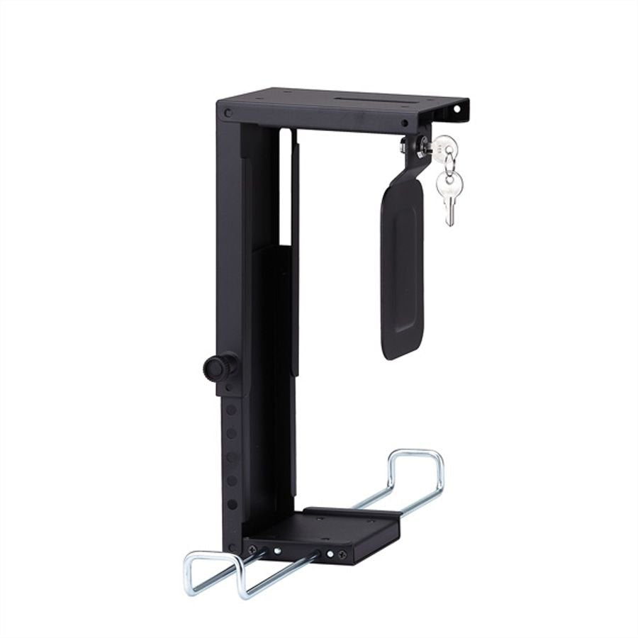 Roline Slim Mini-Pc Soporte Con Cerradura Negro
