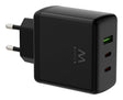 EAN 8052101435429 - Ewent EW1331 cargador de dispositivo móvil Universal Negro Corriente alterna Carga rápida Interior imagen 1