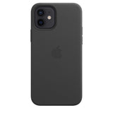 Apple Funda Iphone 12  12 Pro Leather Case Con Magsafe - Black