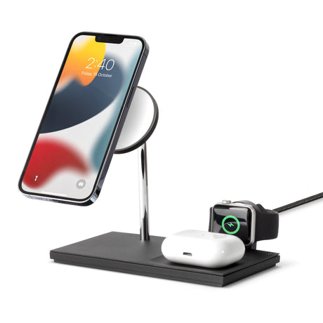 EAN 4895200446675 - Native Union Snap Auriculares, Smartphone, Reloj inteligente Negro USB Cargador inalámbrico Interior imagen 2