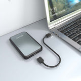 Aisens Caja Externa 2,5&Quot; Ase-2529b 9.5mm Sata A Usb 3.0/Usb3.1 Gen1, Negra-Gris