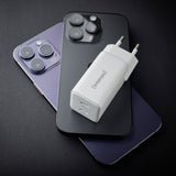 Cargador Pared Intenso Gan W40cc 2xusb C Blanco