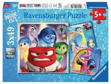 Puzzle Del Reves Disney Pixar 3x49pzs