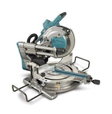 Tronzadora E Ingletadora Inalámbrica Makita Ls004gz01 Xgt, 40 Voltios + Adaptador De Radio Azul, Bluetooth, Sin Batería Ni Cargador Ls004gz01