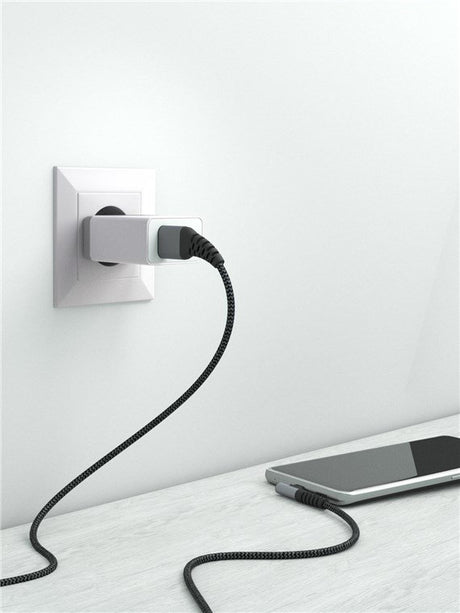 EAN 4040849646553 - Goobay 64655 cable USB USB 2.0 0,5 m USB C USB A Negro, Gris imagen 6