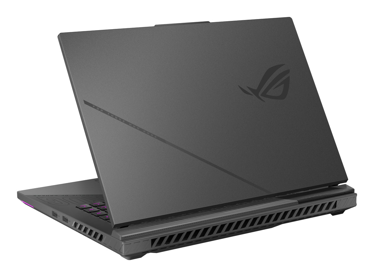 Portátil Gaming  Asus 16" Rog Strix G16 G614fr-S5151 De  Wqxga 240hz (Amd Ryzen 9 9955hx3d, 32gb Ram, 1tb Ssd, Nvidia Rtx 5070 Ti 12gb, Sin Sistema Operativo) Gris Eclipse - Teclado Qwerty Español