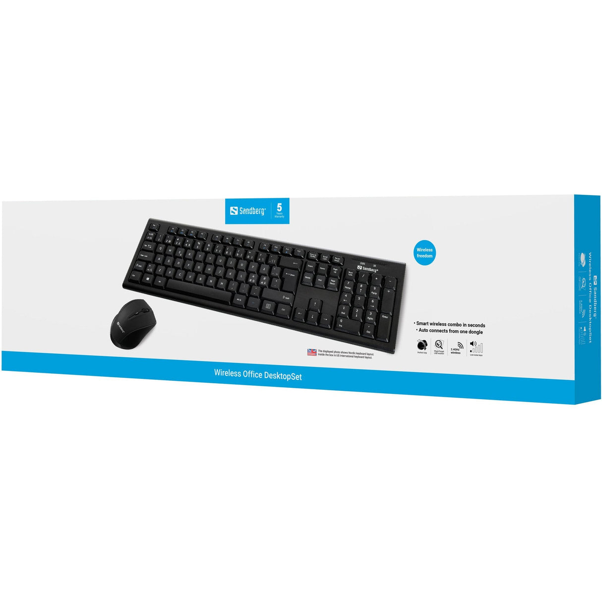 Wireless Office Desktopset Int