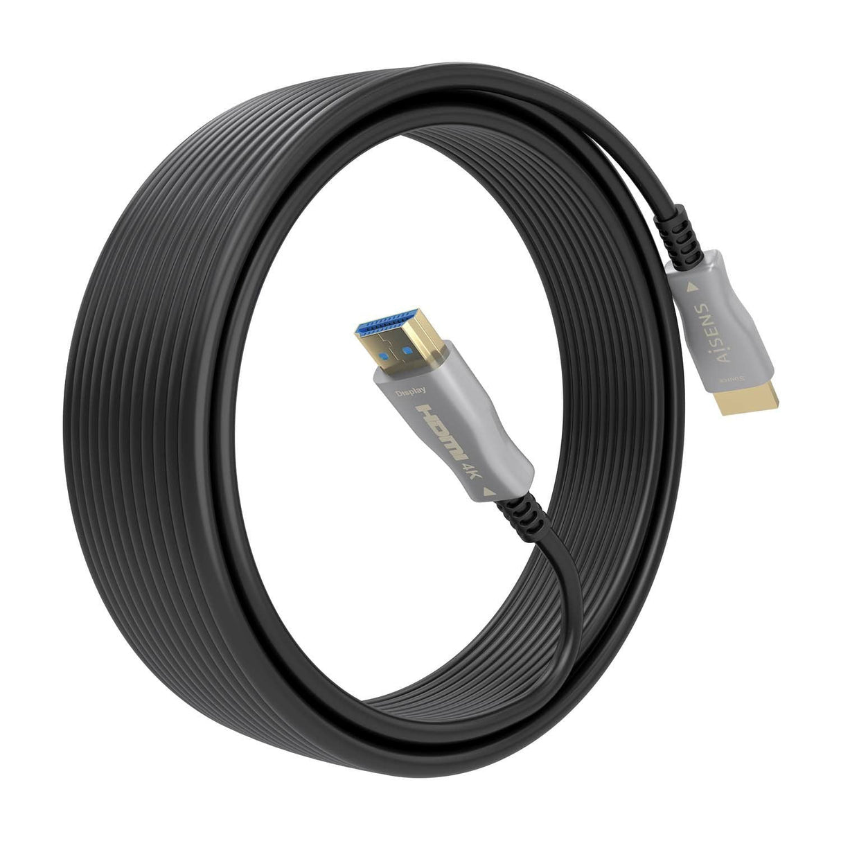 Aisens Cable Hdmi V2.0 Aoc Premium Alta Velocidad / Hec 4k@60hz 18gbps, A/M-A/M, Negro, 10m