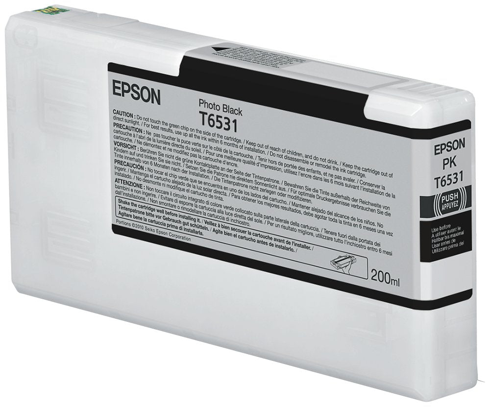 Tinta Original Epson 200 Ml Photo Negro Original  Para Stylus Pro 4900, Pro 4900 Designer Edition, Pro 4900 Spectro_m1