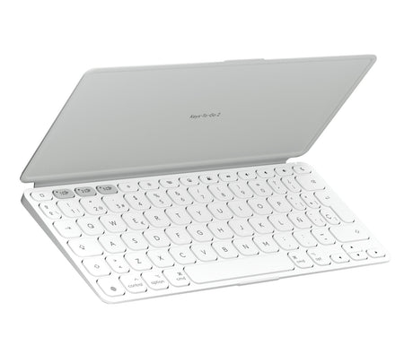 EAN 5099206126152 - Logitech 920-013011 teclado para móvil Español Bluetooth Gris, Blanco imagen 2
