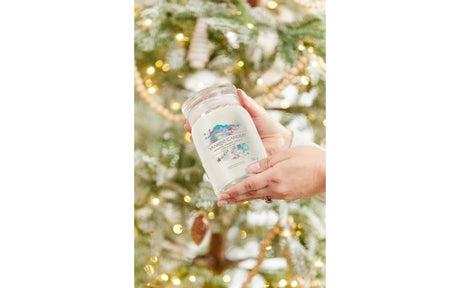 EAN 5038581154060 - Yankee Candle 1743383E vela Cilindro Jazmín, Menta, Pera, Vainilla Blanco 1 pieza(s) imagen 3