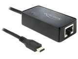 Delock Adaptador Usb Tipo-C Macho > Gigabit Lan 10/100/1000 Mb/S