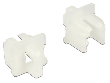 EAN 4043619640188 - DeLOCK 64018 tapa de seguridad para enchufe RJ-11 Blanco 10 pieza(s) imagen 1