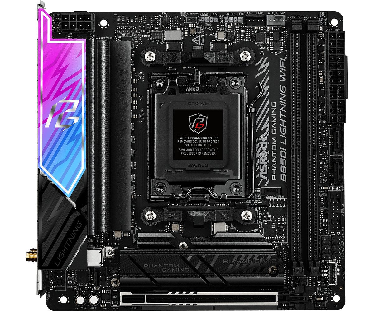 Mb Asrock Amd Am5 B850i Lightning Wifi