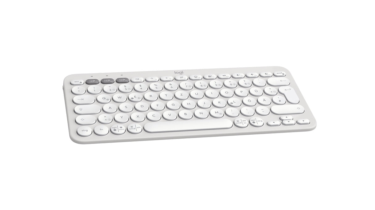 EAN 5099206111080 - Logitech 920-011796 teclado Universal Bluetooth QWERTZ Alemán Blanco imagen 4