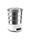 Olla Vaporera Tefal Vc502d10, Acero Inoxidable Blanco