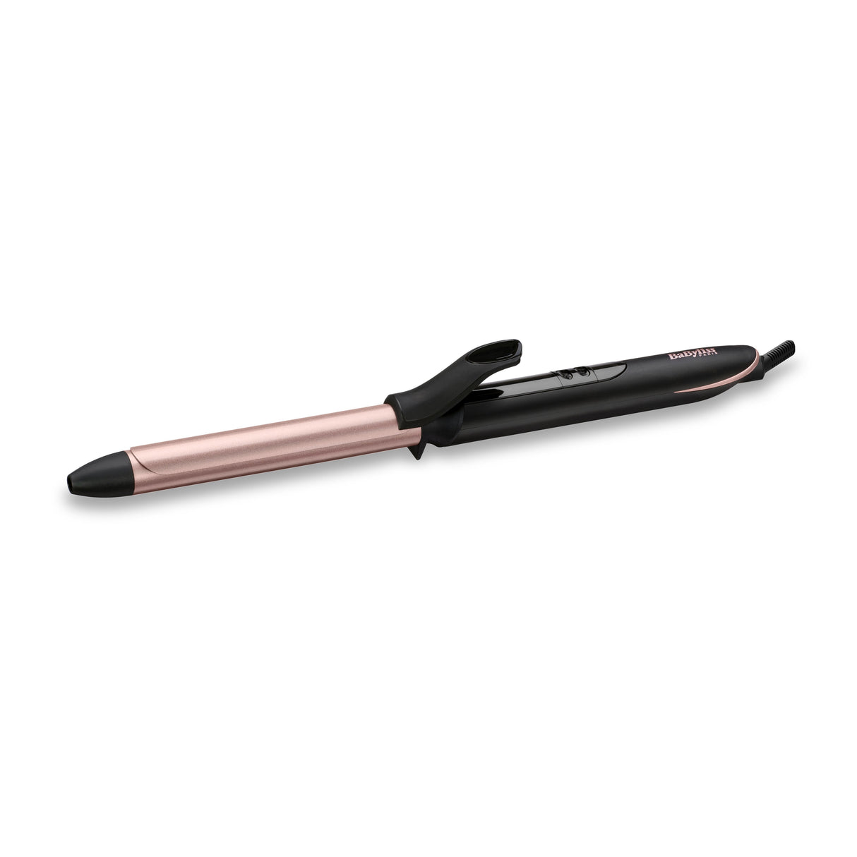 EAN 3030050153637 - BaByliss 19 mm Curling Tong Rizador de pelo Caliente Negro, Oro rosado 2,5 m imagen 1