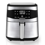 Freidora De Aire Caliente Heinrich Hfr 8205 8,0 L 1800 W Negra Y Plateada