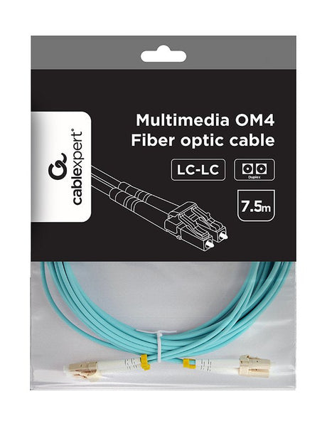 EAN 8716309131513 - Gembird CFO-MDOM4-LC/LC-7.5M Cable de fibra óptica e InfiniBand 7,5 m LC/UPC Turquesa imagen 4