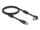 Delock 81108 Cable Usb 5 Gbps Tipo-A Macho A Tipo-B Macho 90° Acodado A La Derecha 1 M